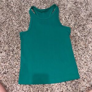 lululemon athletica Green Tank Top